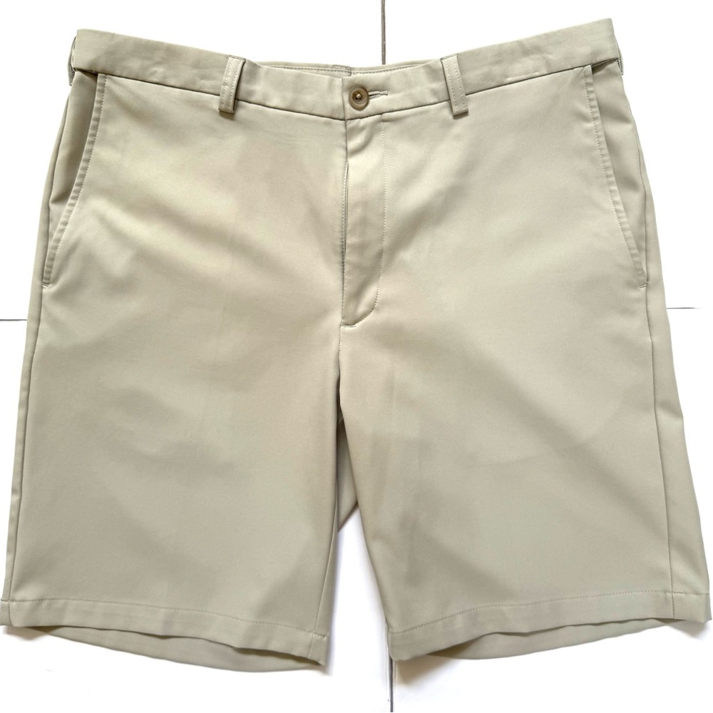 Men's Cool‎ 18 Pro Khaki Golf Shorts 36 Inch Waist 9 Inch Leg